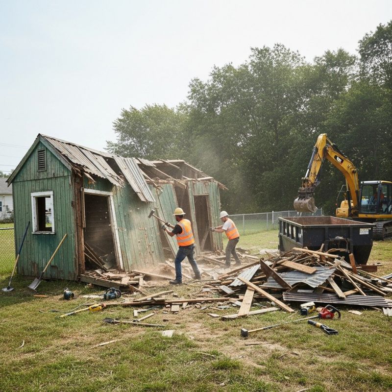 Local Garage Demolition pros at work